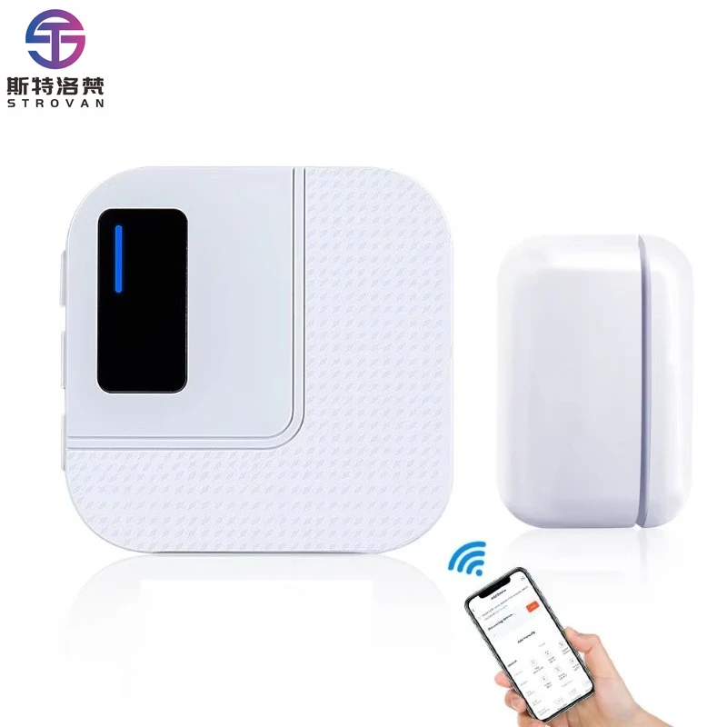 

WiFi Door & Window Sensor Alarm Infrared Technology with 58 Music Ringtones for Smart Home Remote Control