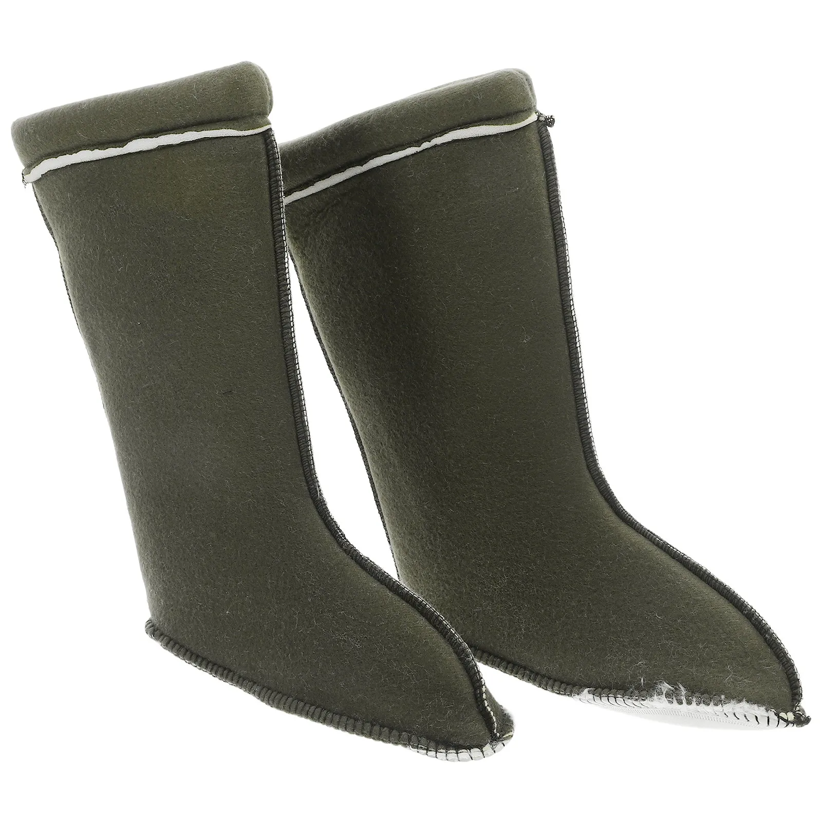 

1Pair Detachable Rain Boot Liner - Thermal Insulated Waterproof Inner Lining - Comfortable Boot Socks for Cold Weather Walking