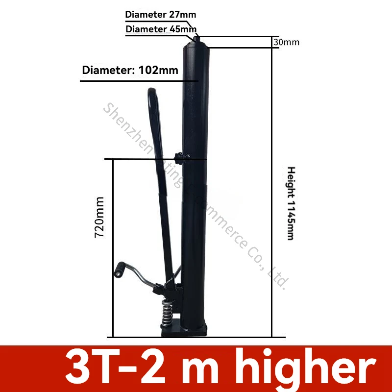 2T 3T 2M دليل رافعة شوكية هيدروليكية النفط اسطوانة مكدس رفع شاحنة مضخة 1 طن رافعة شوكية اسطوانة زيت جاك رفع اسطوانة الزيت #5