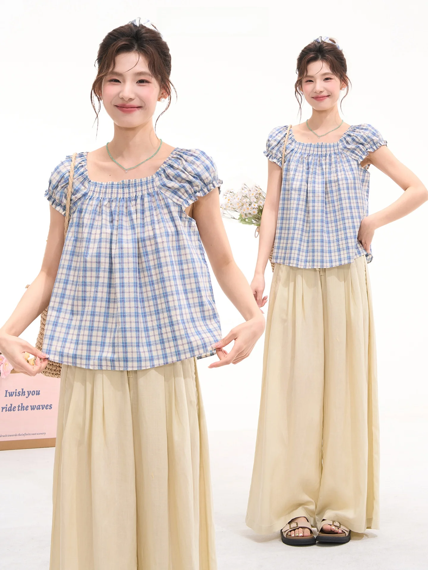 

Легкая льняная рубашка с коротким рукавом Heme Floral Window для женщин, летний топ в стиле Sweet Heart, с узором Breeze, стандартный крой