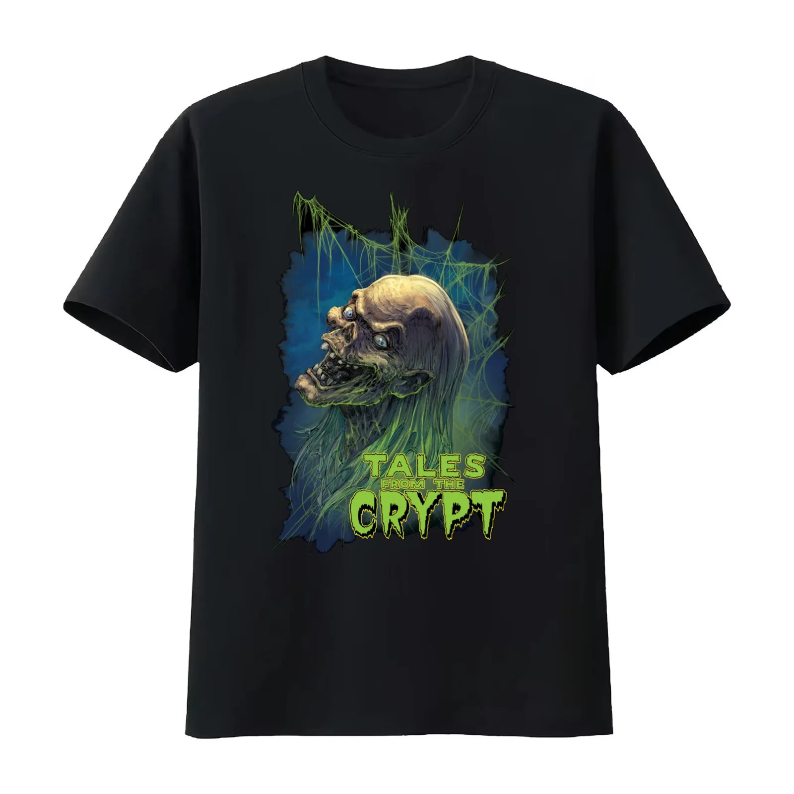 Tales From The Crypt T-Shirt Summer Casual Cotton Tee Oversized Streetwear Tops Vintage Graphic Print Loose Fit Short Sleeve