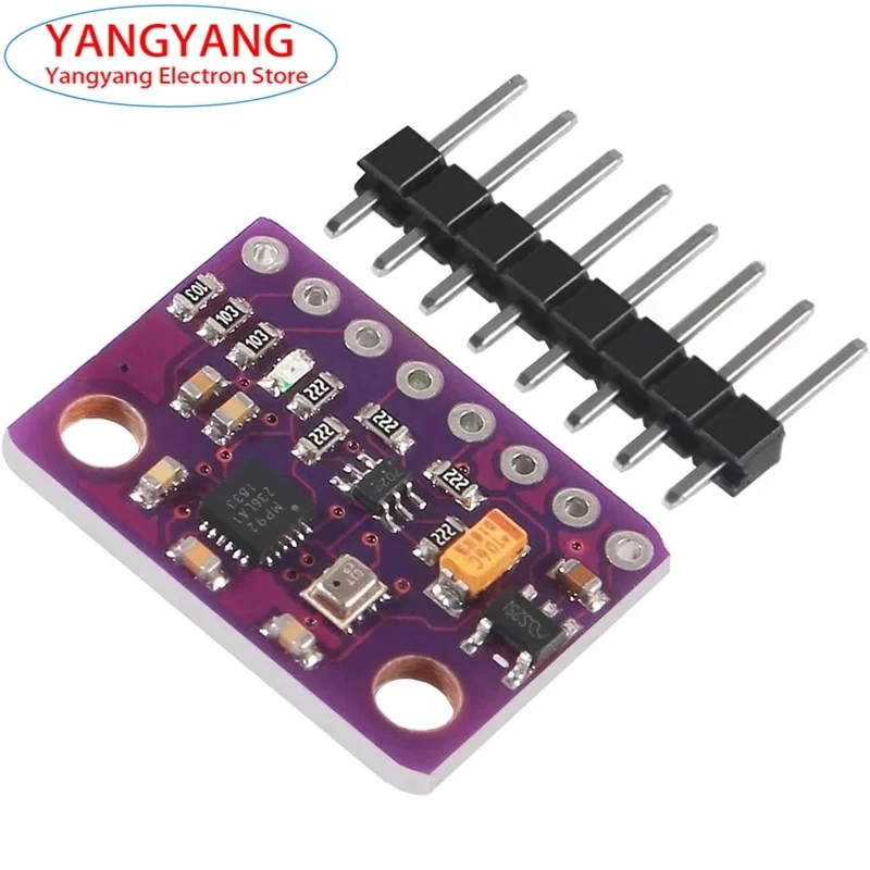 New GY-91 MPU9250 BMP280 SPI IIC/I2C Acceleration Gyroscope Compass Altimeter Nine Shaft Board 9-Axis Sensor Module 3-5V Board