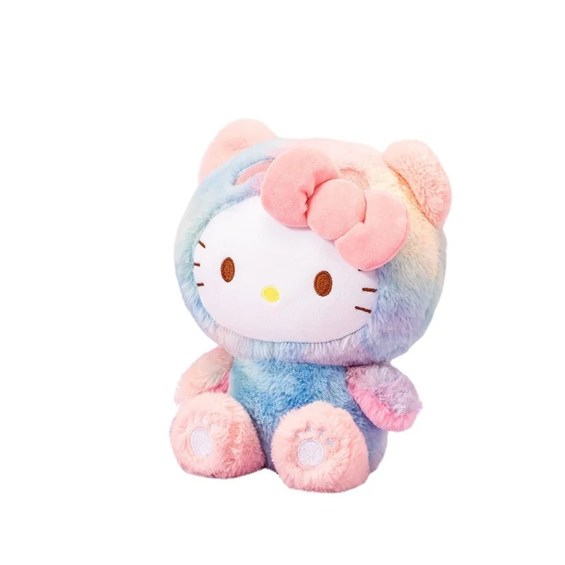 Kuromi-IQUE Series Colorful Cross Plush Butter, Cadeaux d'anniversaire pour enfants, Chambre à coucher, Canapé, Décoration d'intérieur de voiture