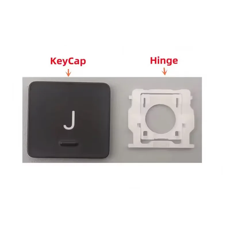 Replacement US UK (J) Key Cap and Hinges for MacBook Pro/Air A2141 A2179 A2337 A2338 A2251 A2289 A2442 A2485 A2681