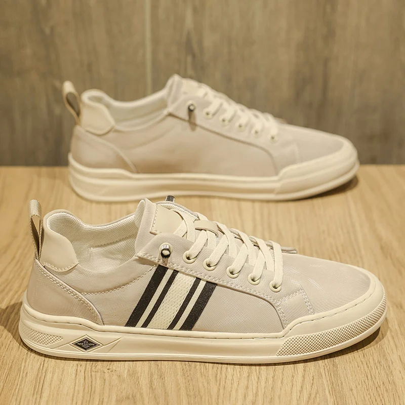 

New Men's Outdoor Sports Canvas Shoes – Trendy & Versatile with Non-Slip Lining, Suitable for Outdoor Activities & Daily Wear. L