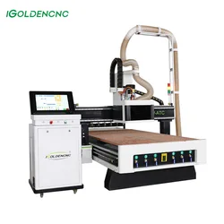 Atc 4 Axis 5 Axis Desktop Cnc Wood Rotary Router Engraving Cutting Woodworking Carpenter Machine