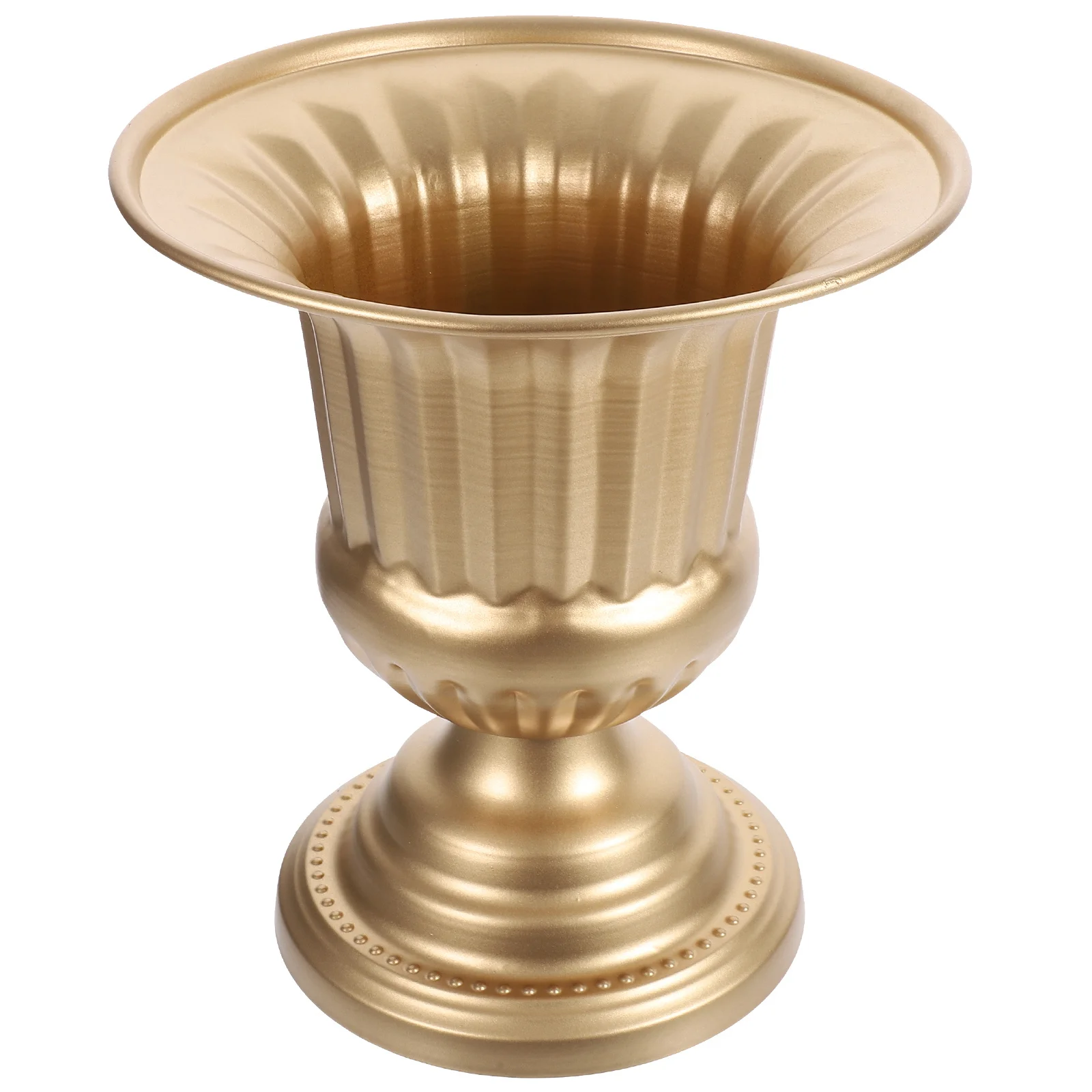 

Vintage Iron Flower Vase Retro Metal Flower Basin Wedding Table Desktop Decoration Iron Art Flowerpot Centerpiece Vase