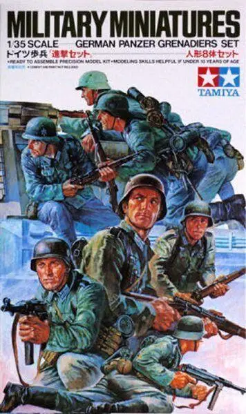 Tamiya 35061: O Melhor Kit de Modelismo Militar em Escala 1:35 para Entusiastas de Panzer Grenadiers Alemães