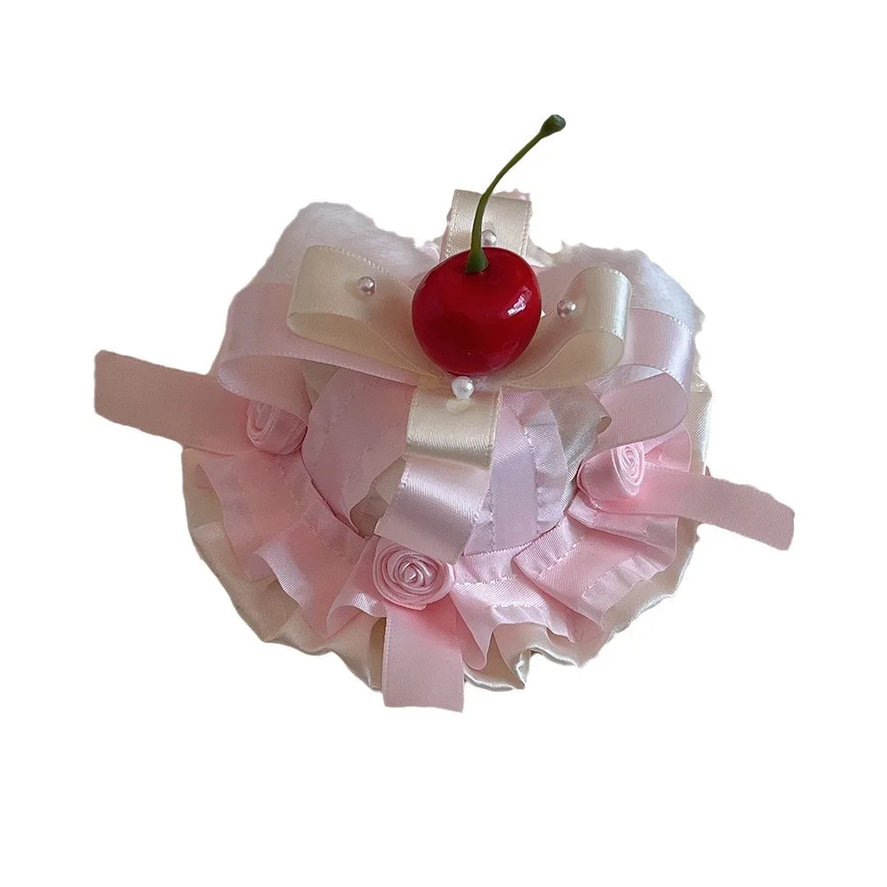 Cherry Lolita Lolita Cute Bow Lace Hairpin Top Hat Lo Niang Dress Up Birthday Hat