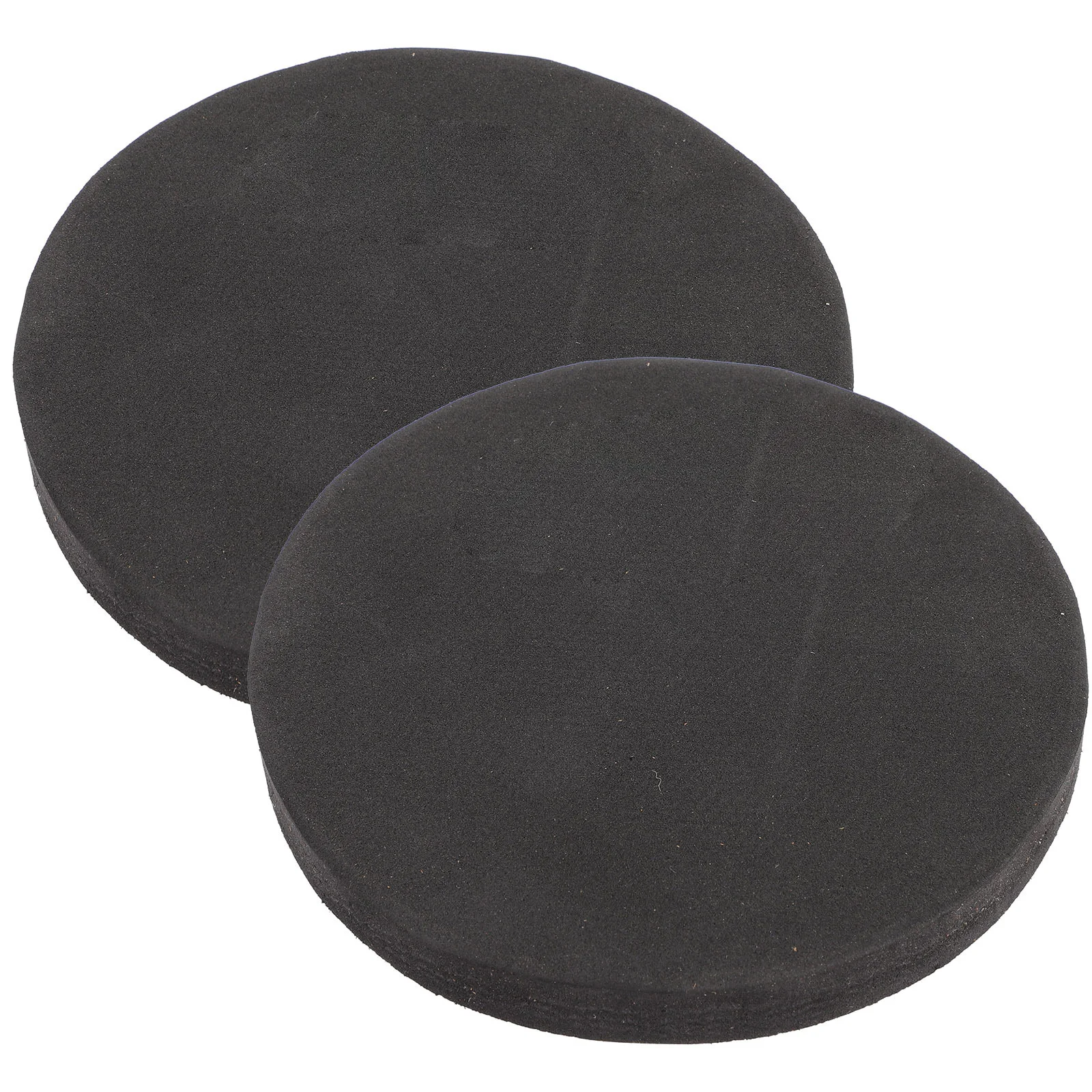 

2 Pcs Drum Protective Pad Kick Practice Stickers Set Drumming Accessories Protection Patch Cotton Bass Head