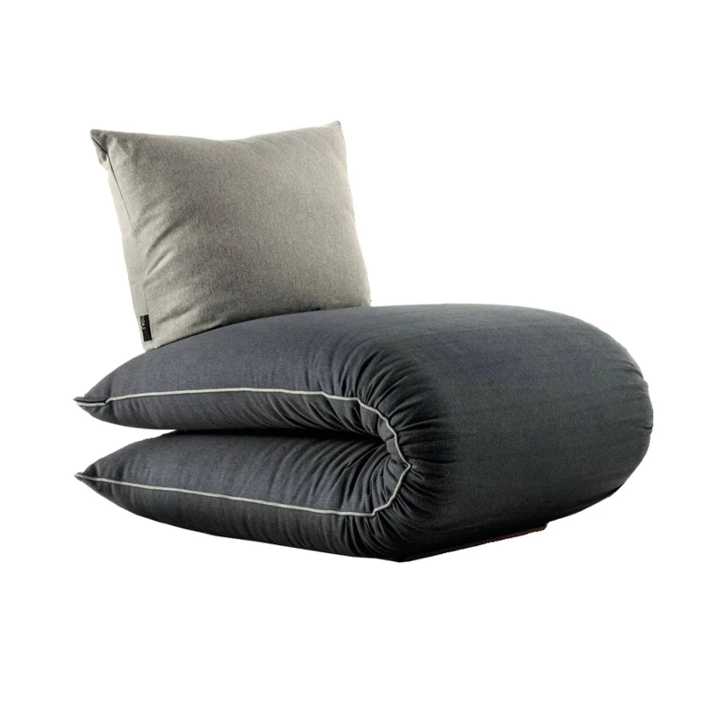 

Durable Fabric Sofa Bed - Lazy Chair for Sleeping, Lounging & Small Space Living, Single Seater