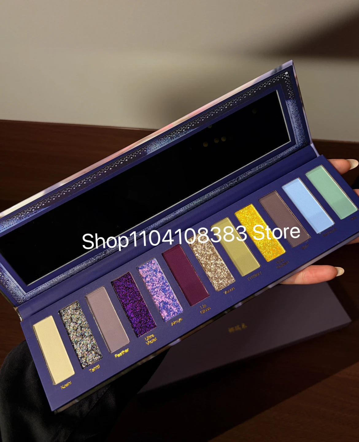 Eyeshadow Glitter Pigment - Paleta de Sombras Narimi Purple Chameleon
