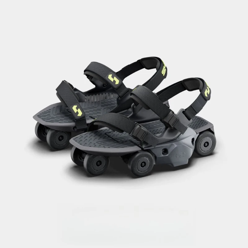 Smart power shoes, wheeled exoskeleton robot moonwalking shoes