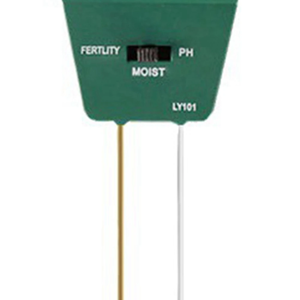 AB09 Soil Tester Soil Moisture Meter Soil Ph Tester Test Soil Fertility Suitable for Garden Lawn Care Greenhouse Plants Blue