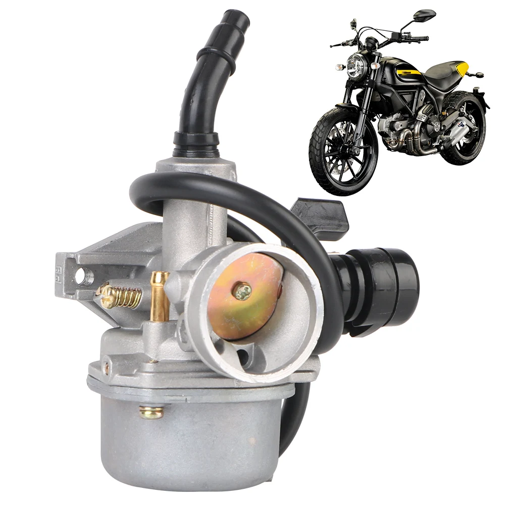 Высокопроизводительный карбюратор для мотоциклов PZ19 50cc 70cc 90cc 110cc 19 мм подходит для квадроциклов, пляжных автомобилей