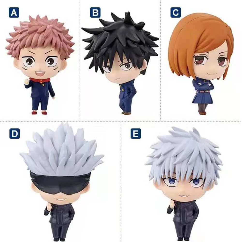 

Anime JJK Figure Gojo Satoru Itadori Yuji Statue Model Fushiguro Megumi Ryomen Sukuna Collectible Toy Desktop Ornament Fan Gift