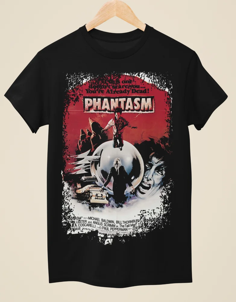 

Phantasm - Movie Poster Inspired Unisex Black T-Shirt