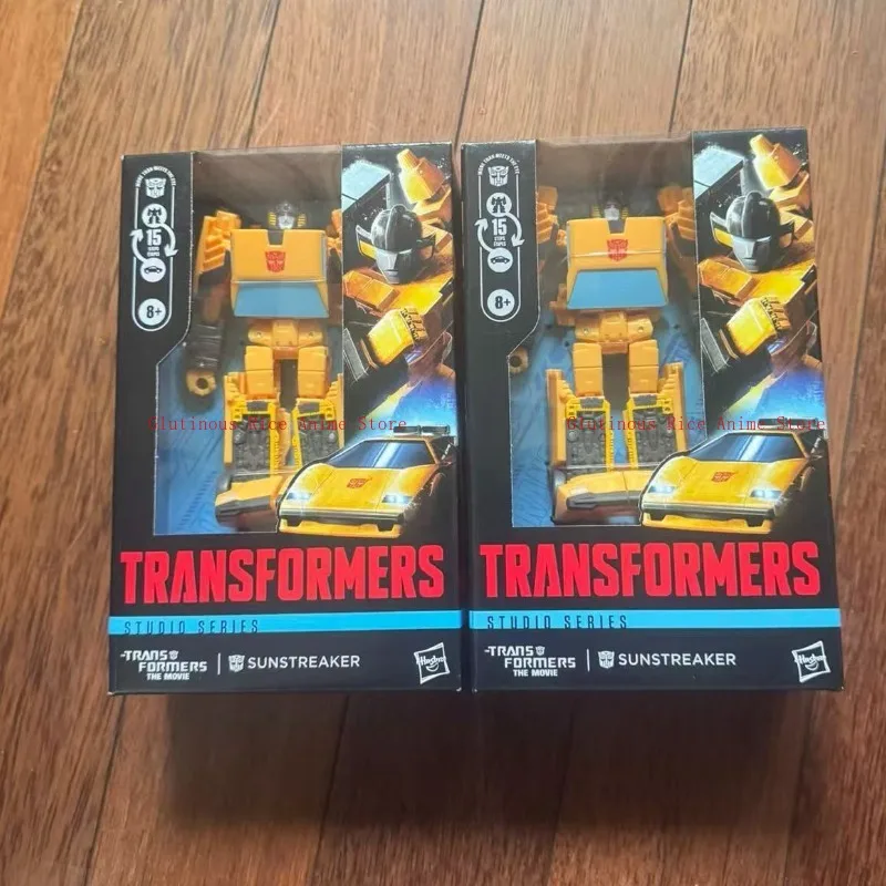 

New products in stock Transformer Sunstreaker birthday gift Hand model action figures children's toys promotional items movie
