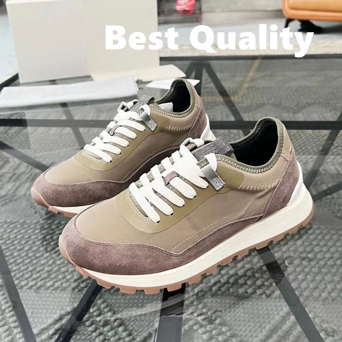 Inverno feminino tênis de couro genuíno camurça mocassins planos sapatos plataforma de renda sapatos de alta qualidade sapatos de inverno femininos