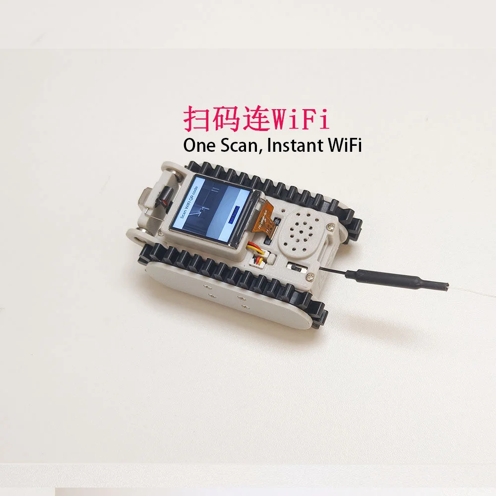 Robot crawler intelligent car WIFI video vision pipeline inspection robot