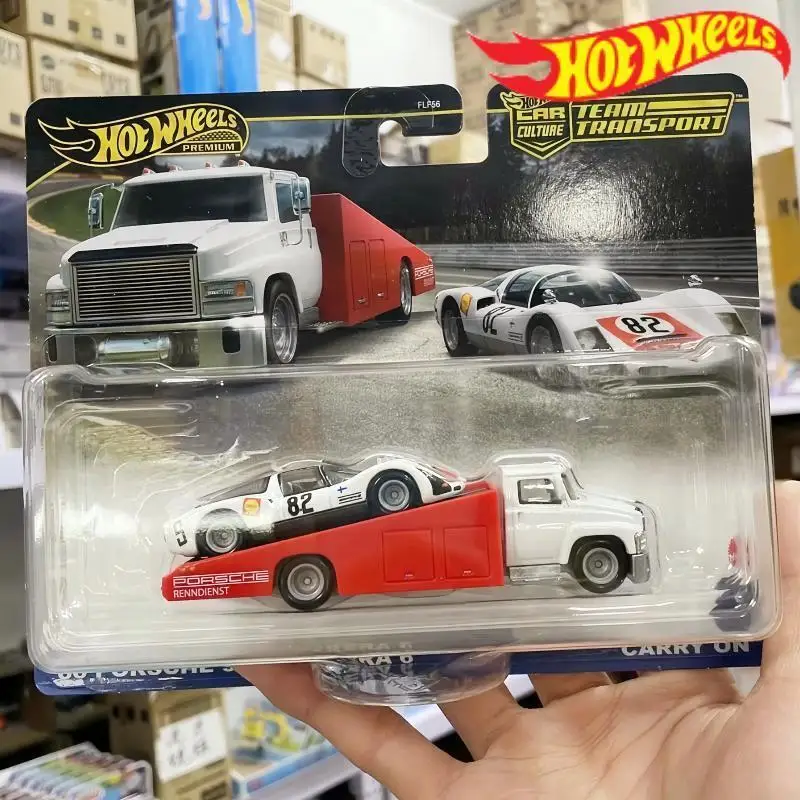

Hot Wheels Автомобильная культура Транспорт Флот B Пакет Золотая этикетка Mercedes Benz C9 Porsche 906 Honda Accord FLF56 Модель автомобиля Подарки