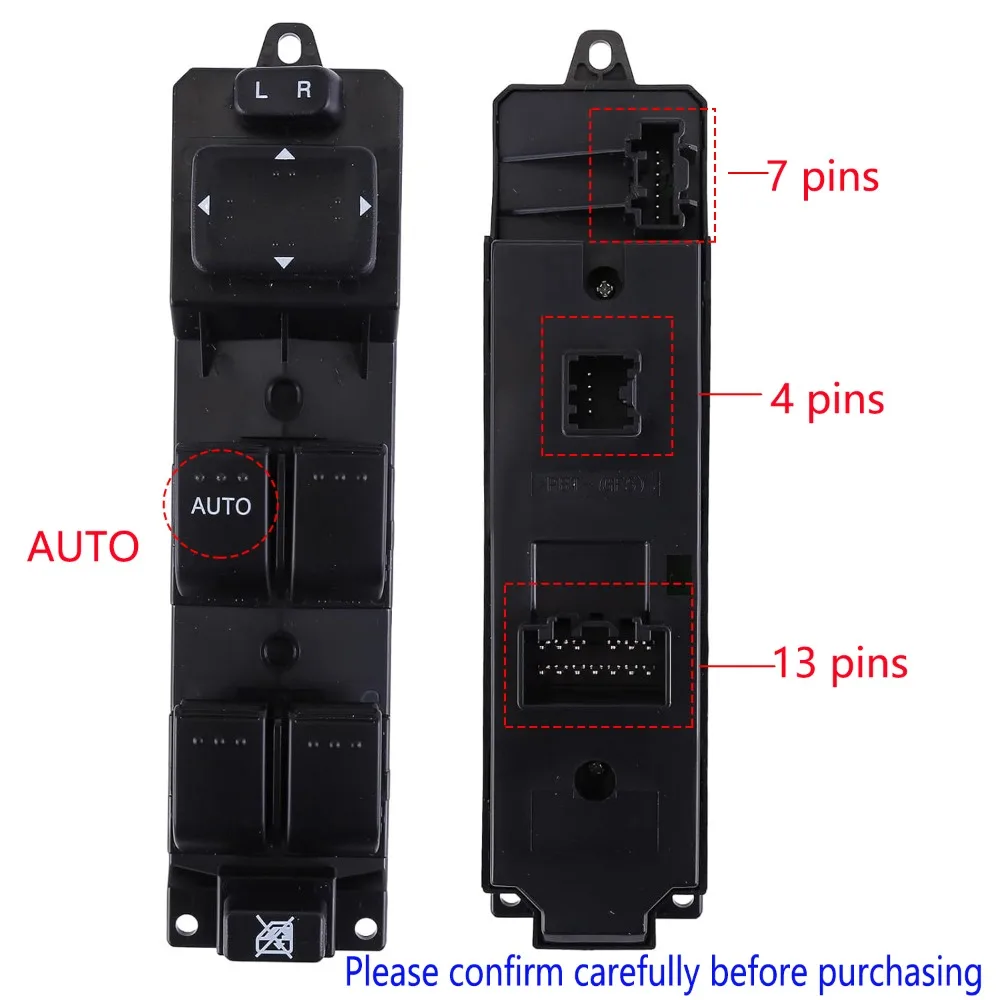 

Car Accessories For Mazda 5 2012 2013 2014 2015 Front Left Electric Master Power Window Control Switch Glass Lifter Button Parts