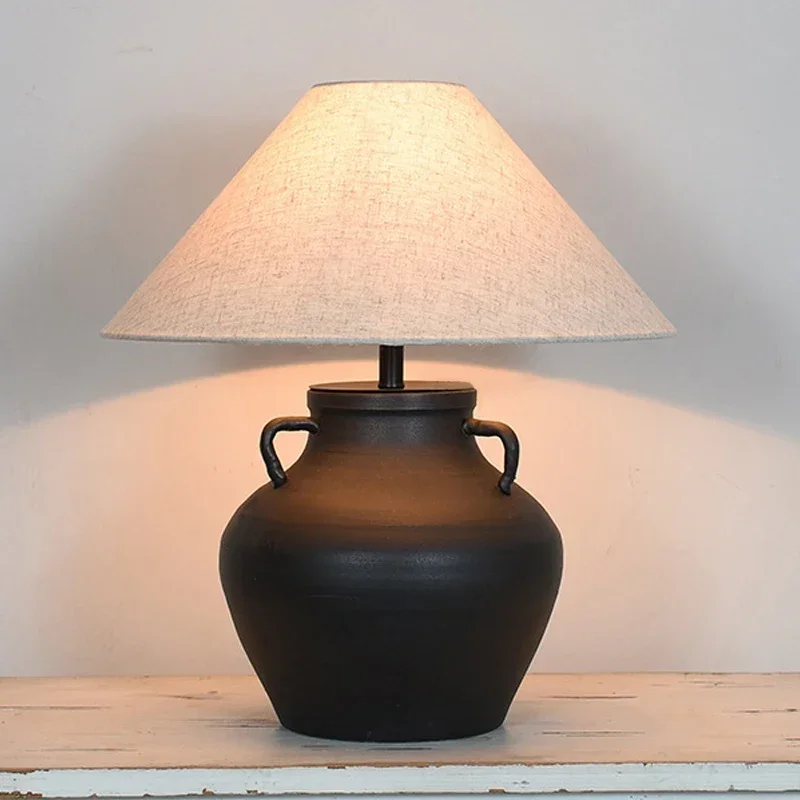 DORIAN Contemporary CeramicTable Lamp Creativity Living Room Bedroom Study Hotel Homestay engineering Desk Light