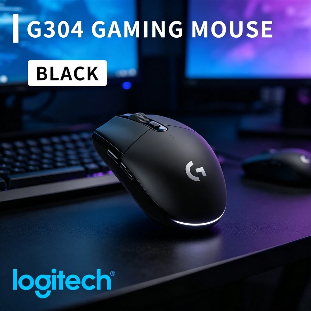 Esports Gaming Mouse Wireless - Logitech G304 Bezprzewodowa Mysz Gamingowa 12000