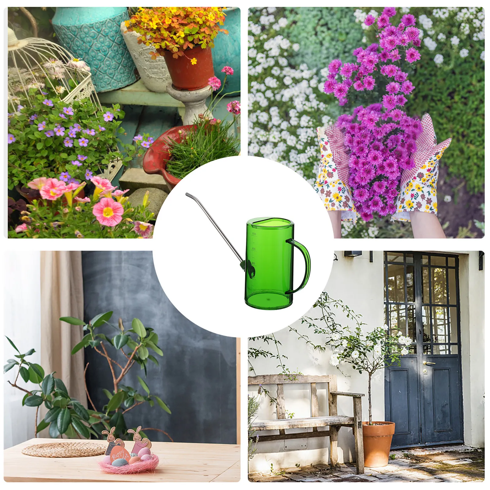 

Легкая лейка с длинным носиком, герметичная, для точного полива растений дома и на улице, для цветов и садовых культур