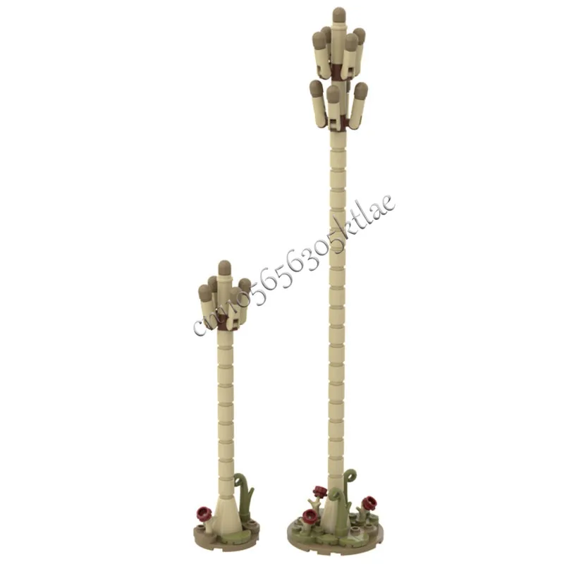 150 PCS Trees Prototaxites loganii MOC Customize Modular Building Block Kids Educational Popular Design DIY Festival Toy Gift