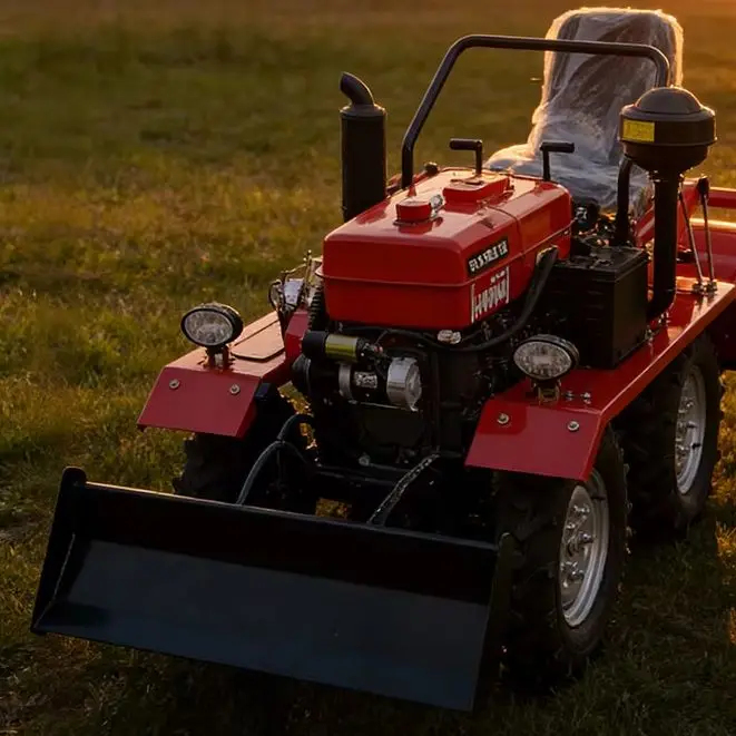 

Индивидуальный высококачественный четырехколесный роторный культиватор, колесный микрокультиватор и трактор для обработки почвы