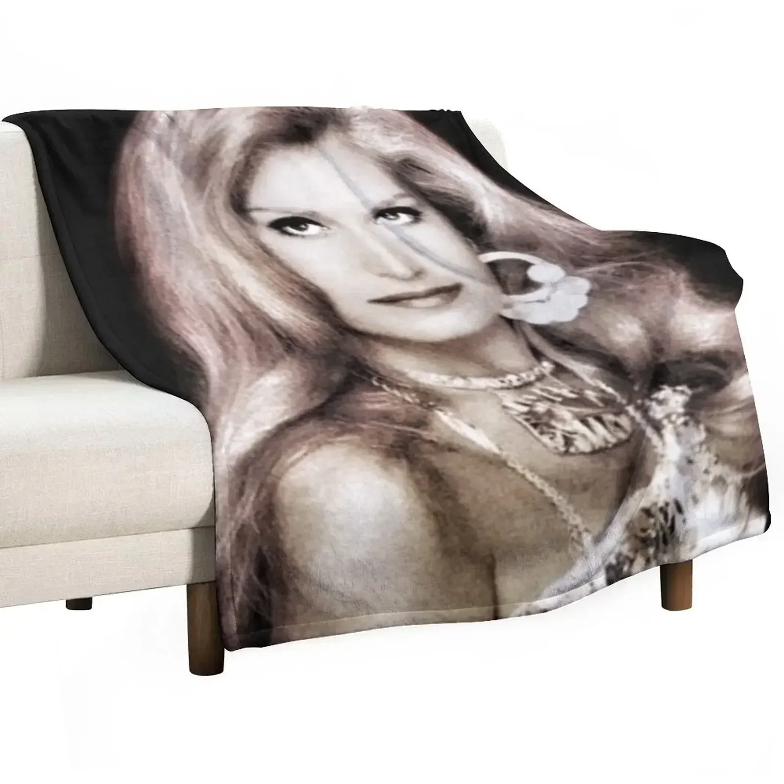 

Dalida Throw Blanket Soft Warm Blanket Gift for Men Women Adults