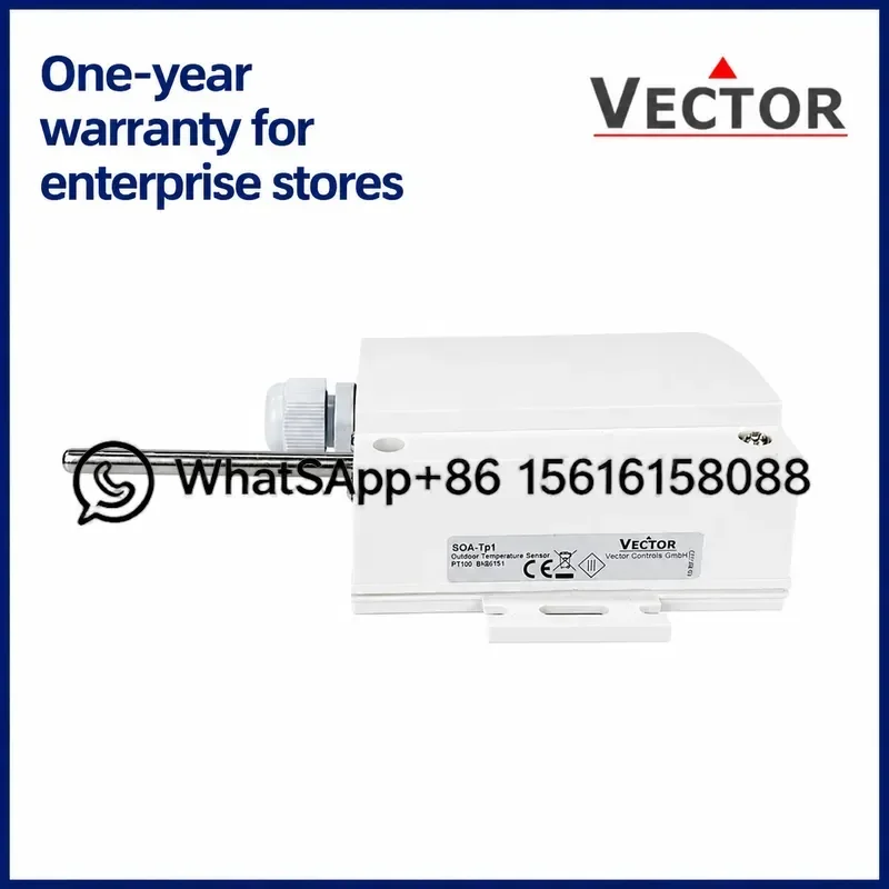 Vector SOA-T Series SOA-TP1 SOA-TP2 Outdoor Temperature Sensor PT1000 PT100 HVAC Building Automation Weatherproof Probe