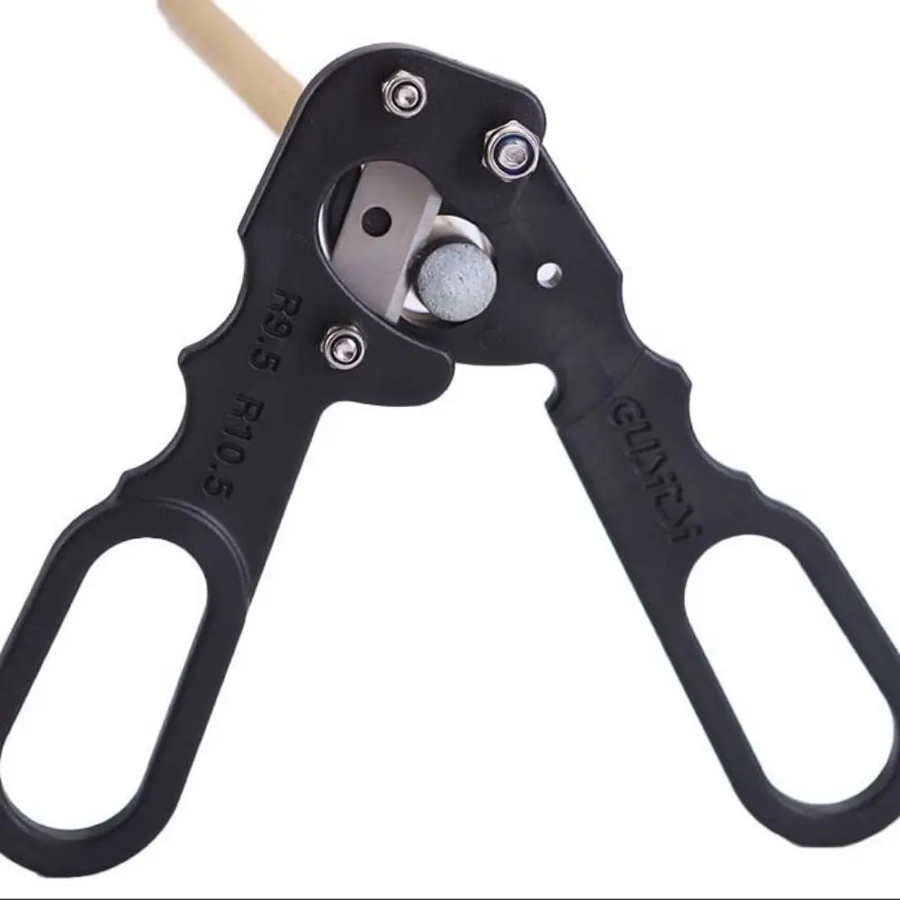 Cutter Shaper Cue Tip Scissor Leather Head High Strength Billiard Head Trimmer Replacement Daily Maintenance Cue Repairing Tips