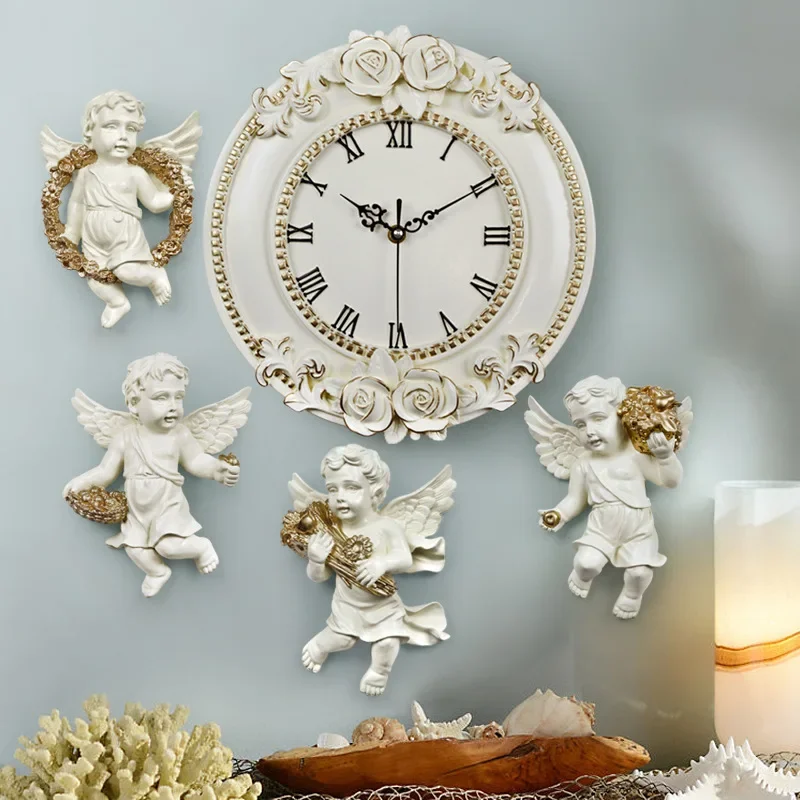 Style Personality Modern Creative Wall Clock Living Room Clock Hotel Restaurant Clock Mute Wall Watch Crafts