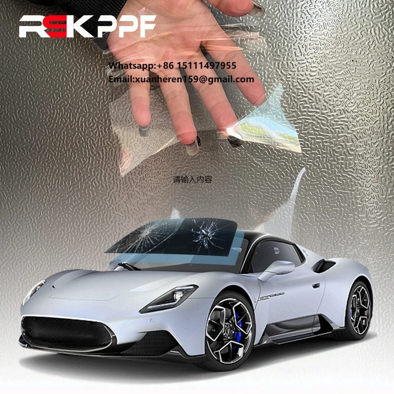 

Super Gloss Self Healing Anti Scratch Ultra Shield Protective Glass Shield TPU Ppf Windshield Protection Film