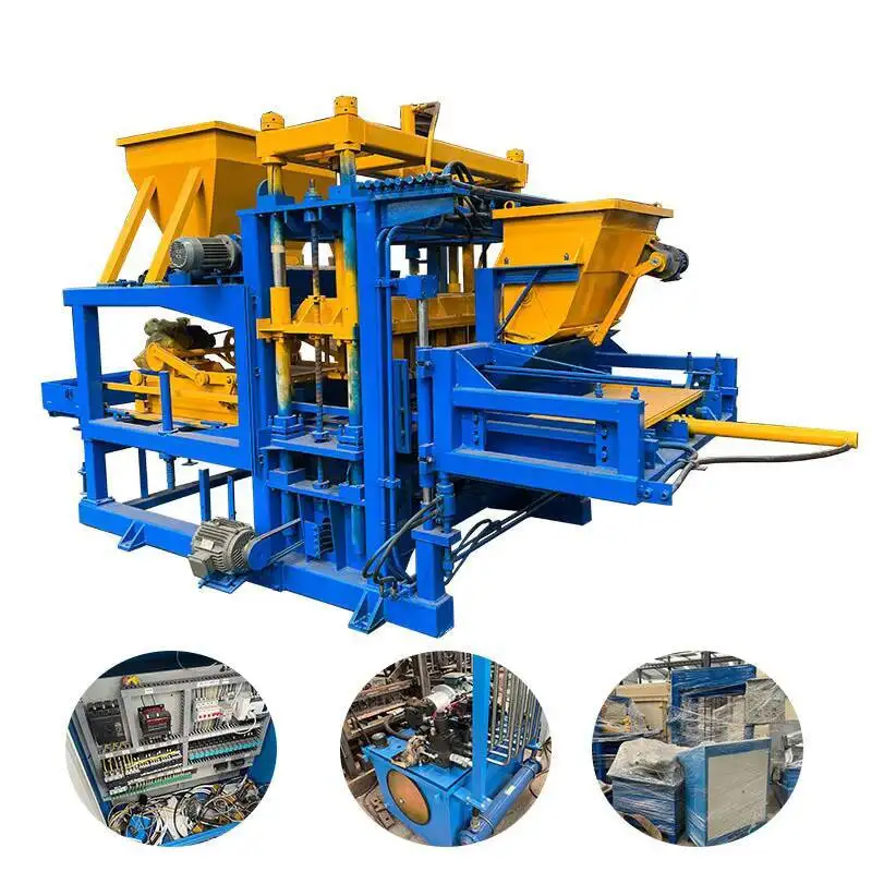 Concrete Cement Brick Making Machinery Price for Sale Small Brick Machine Egg Laying Concrete Block Machine