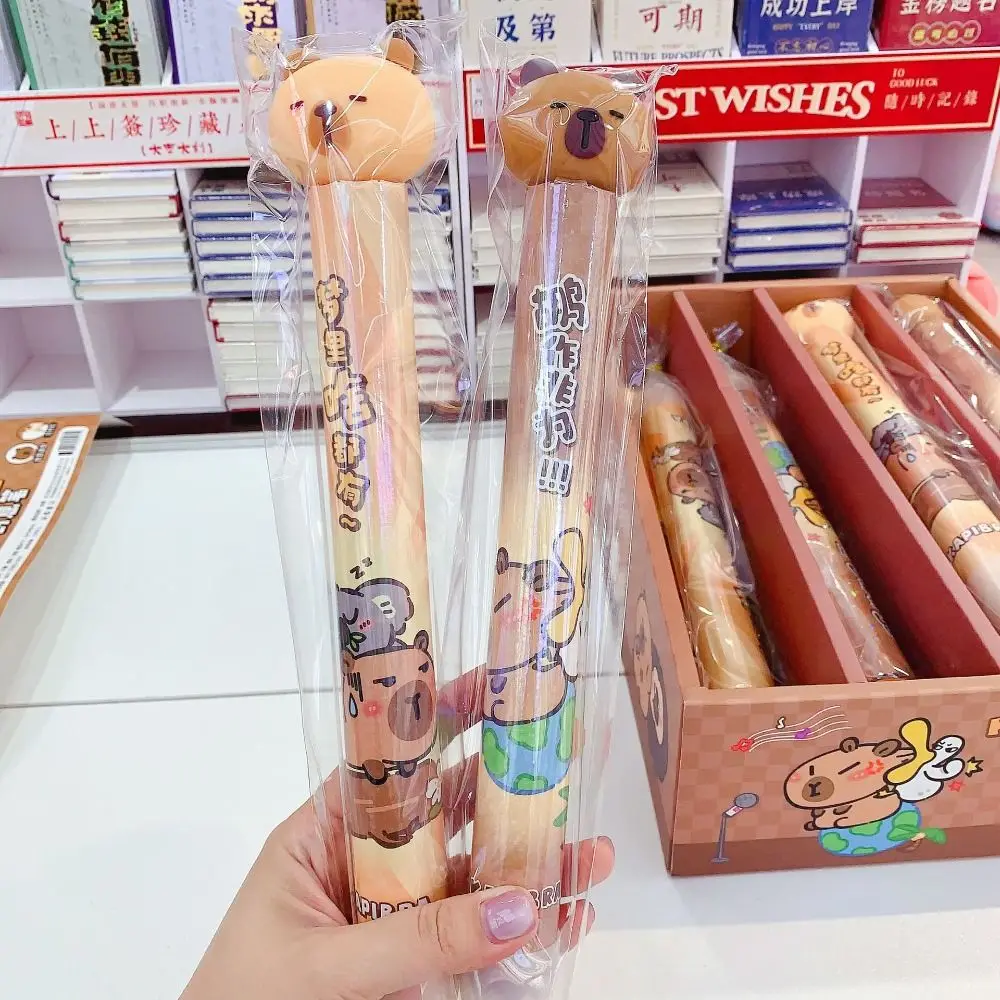 

Creative Capybara Giant Pencil Wooden Smooth Large Pencil HB Cartoon Huge Pencil Students Stationery Supplies