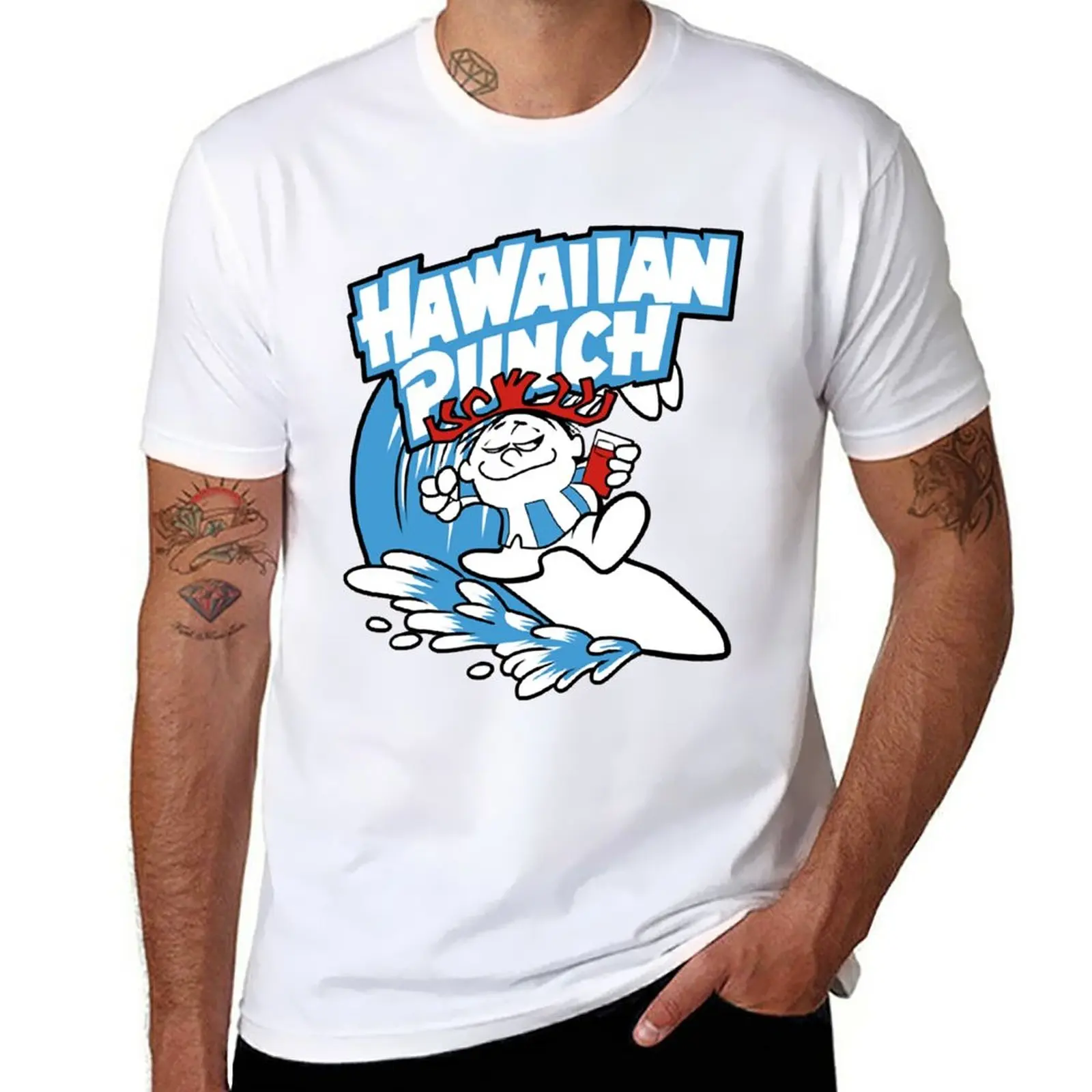 

New Hawaiian Punch T-Shirt T-Shirt t-shirts man tops funny t shirts heavyweight t shirts for men
