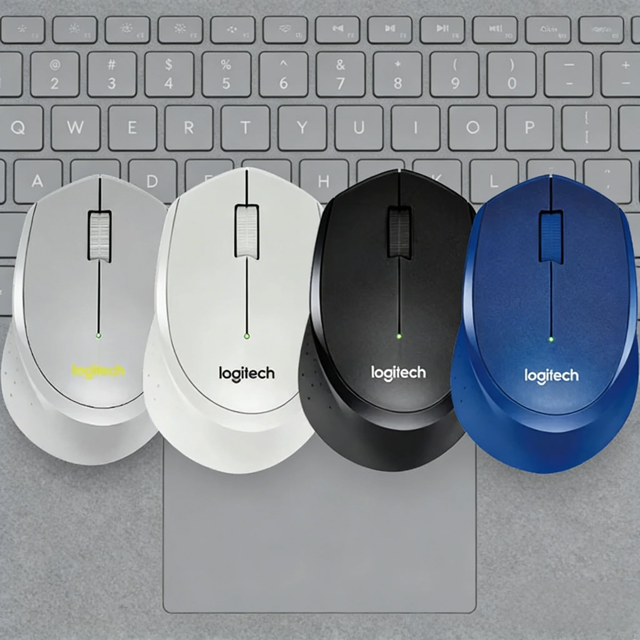 

Беспроводная мышь Logitech M330, USB, бесшумная и суперэнергосберегающая для офиса, дома и игр