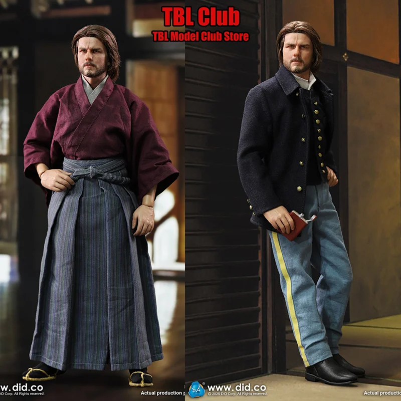 In Stock NS80186 1/6 Scale Military Advisor Nathan Japanese Samurai Costume 12-inch Full Set Action Figure Male Soldier Toys