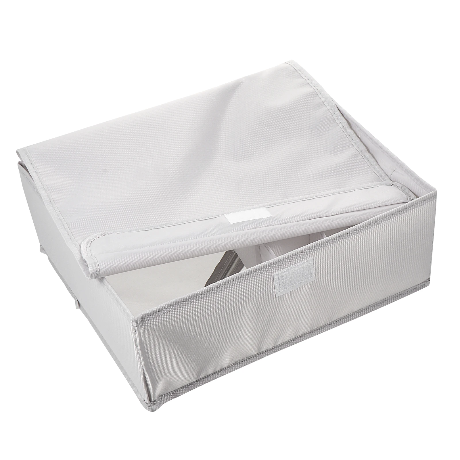 

With Lid Washable Organizer Box Holder For Bra Socks Ties Storage Container Closet Drawer Storage Container