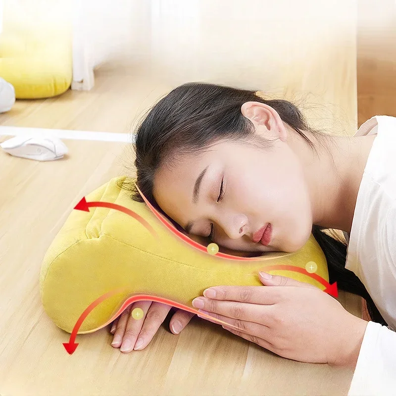 Comfortable Office Naps Pillows Neck Stretcher Multifunctional U-shaped Pillow for Back Cushion Head Arm Rest