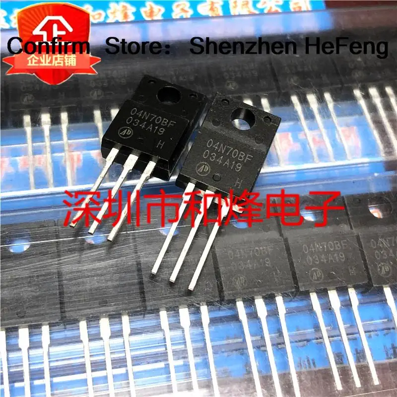 5PCS-10PCS 04N70BF AP04N70BF TO-220F MOS 700V 4A On Stock New And Original