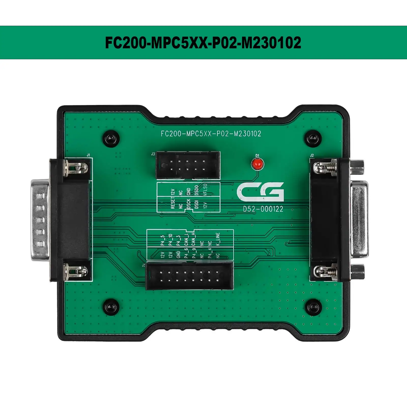 CG CGDI FC200 MPC5XX Adapter Support ECU K-line MPC5xx ECU Clone for ME9.0 MED9.1 MED9.5.10 EDC16C2 EDC16CB EDC16CP31 EDC16CP35