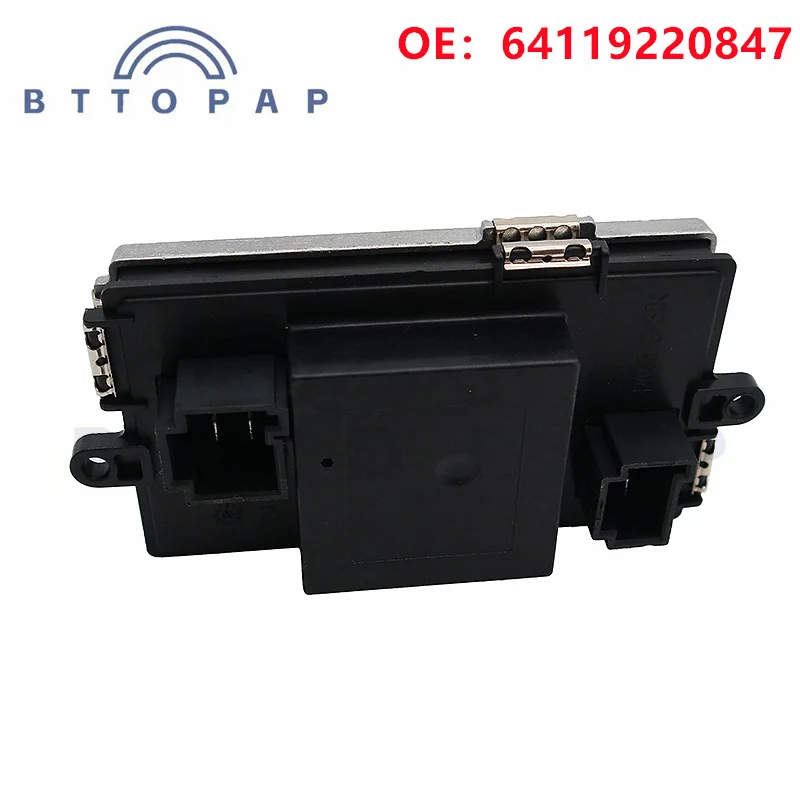 64119220847 Heater Blower Motor Regulator Resistor For BMW 528i 535d 535i 550i 640i 650i 740i 750i/ ActiveHybrid/ M5 M6 Models