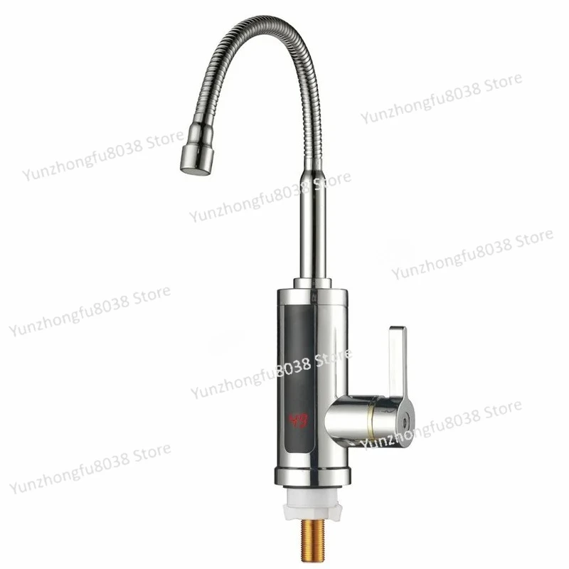 

Instant Water Heater Faucet Tankless Heaters Kitchen Hot Water Tap Bathroom Heating Electric 220v Stainless Steel Shell