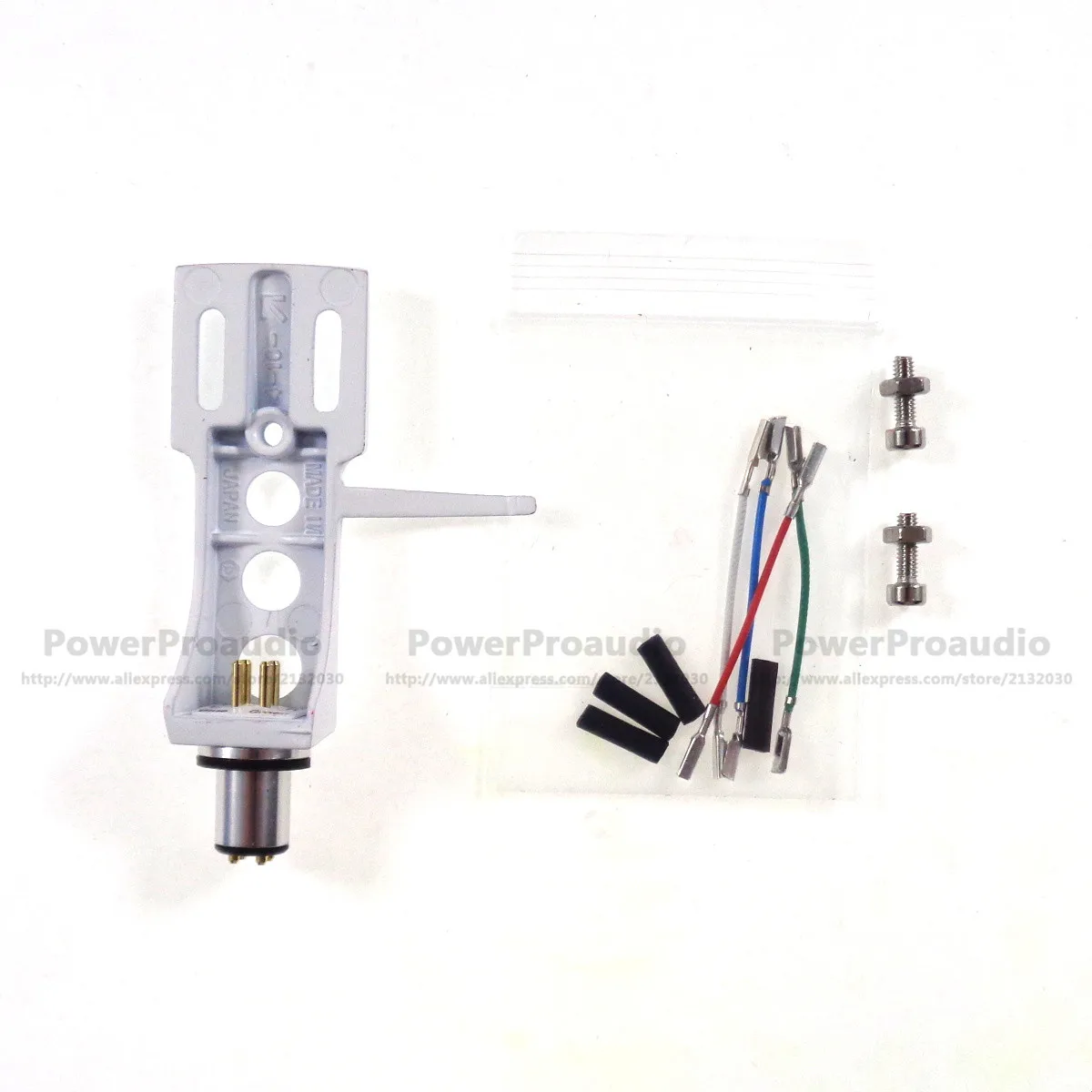 Suporte da cabeça do fonógrafo da substituição do cartucho do phono de lp universal da montagem do headshell da plataforma giratória