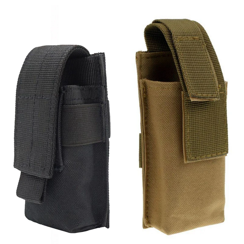 

Tactical Flashlight Pouch Molle Flashlight Bag Outdoor Torch Holder Case Portable Hunting Knife Holster Shear Pouch for HandTool