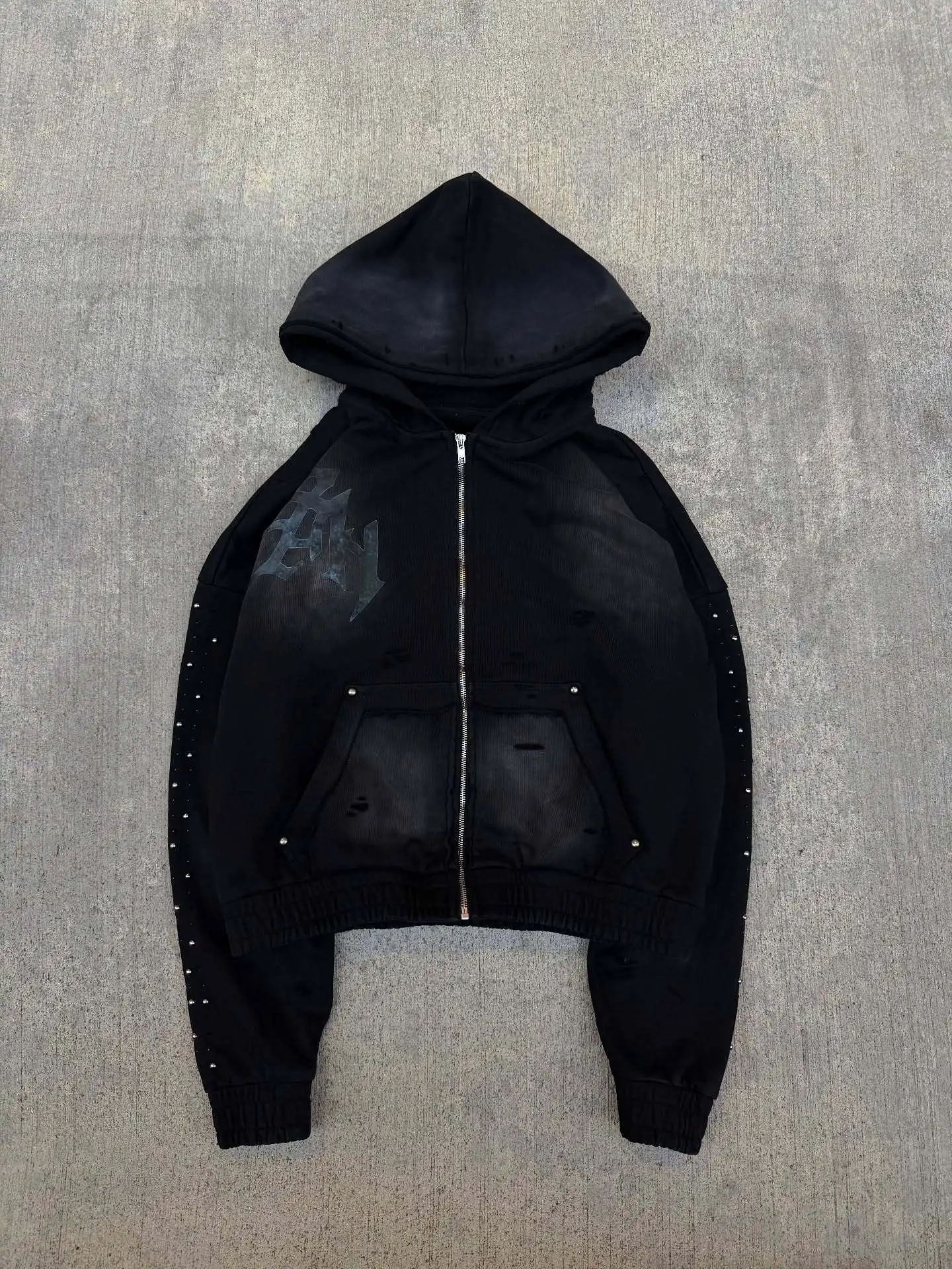 

Темный дизайн, модный свободный крой, оригинальная толстовка, принт в стиле хип-хоп, унисекс-толстовка.